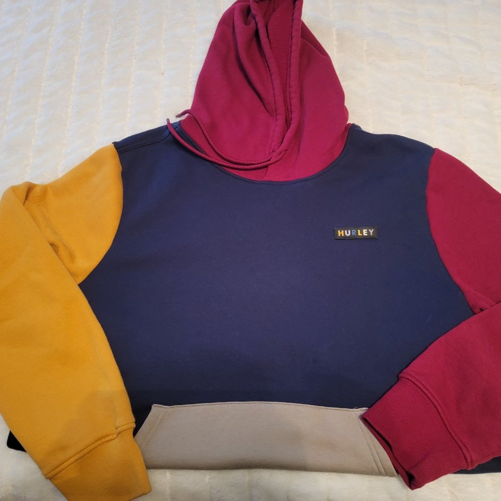 Hurley Colorblock Hooded Sweatshirt XL